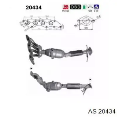 Compre 1892420 Ford Convertidor - catalisador