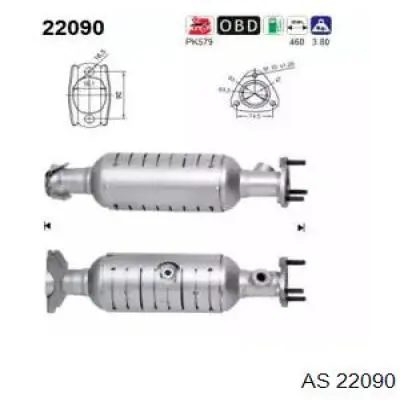 Compre 22090 AS/Auto Storm Convertidor - catalisador