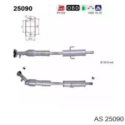 Convertidor - catalisador 11025 Asmet
