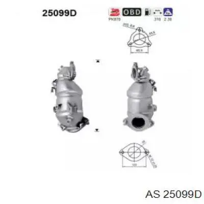 Compre 25099D AS/Auto Storm Convertidor - catalisador