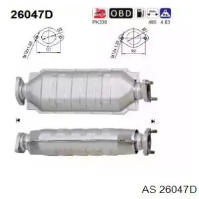 Compre 26047D AS/Auto Storm Convertidor - catalisador