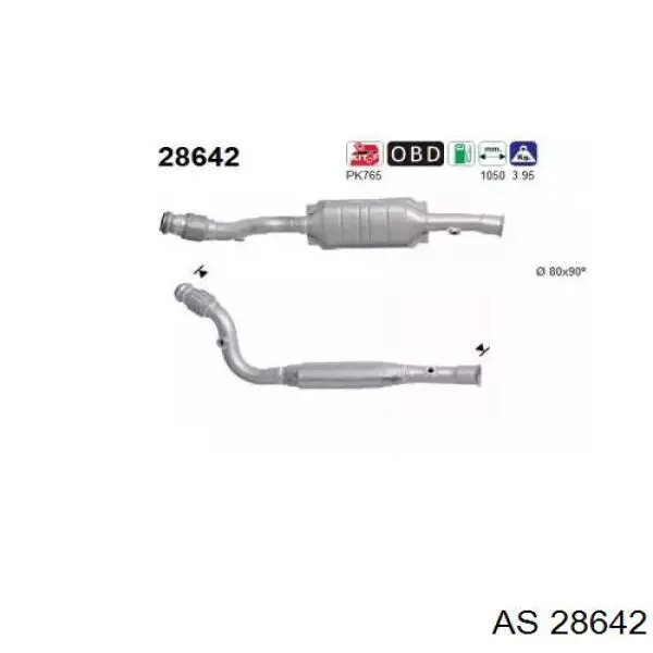 Compre CT15383K Veneporte Convertidor - catalisador
