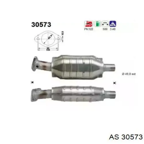Compre 7700844691 Renault (RVI) Convertidor - catalisador