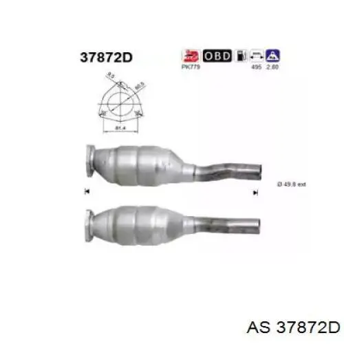 Compre 1131797 Ford Convertidor - catalisador