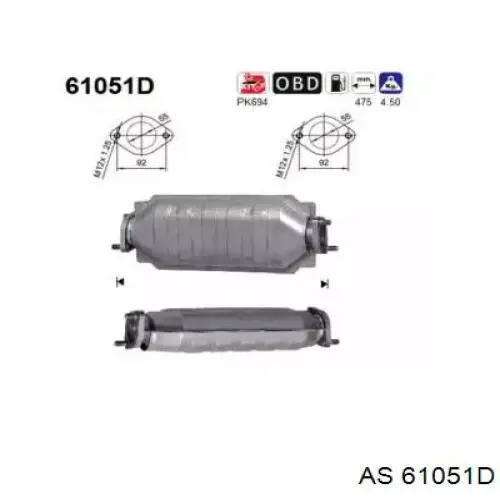 Compre 090631 Bosal Convertidor - catalisador
