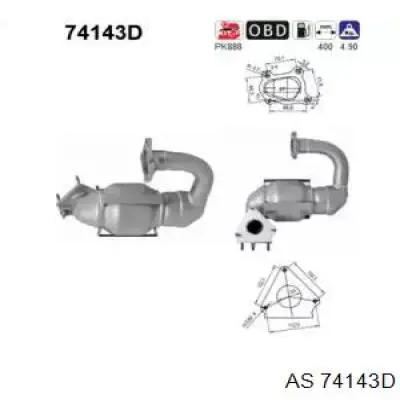 Compre 74143D AS/Auto Storm Convertidor - catalisador