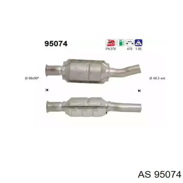 Compre T431A17 NPS Convertidor - catalisador