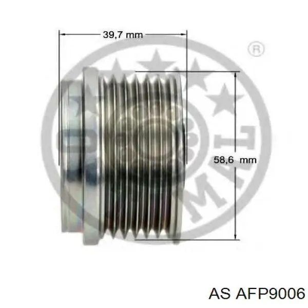 Polia do gerador AFP9006 AS/Auto Storm