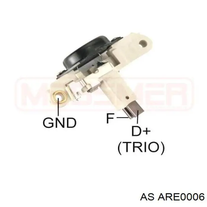 ARE0006 AS/Auto Storm Relê-regulador do gerador (relê de carregamento)