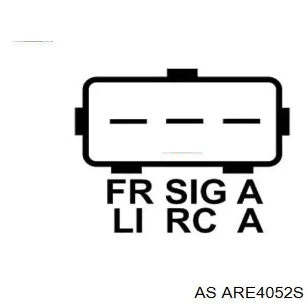 ARE4052S AS/Auto Storm Relê-regulador do gerador (relê de carregamento)