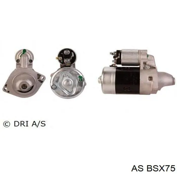Escova do motor de arranco BSX75 AS/Auto Storm