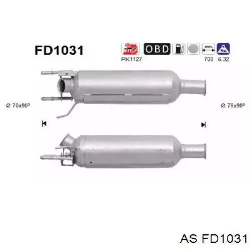 Filtro de partículas do sistema dos gases de escape BM Catalysts BM11081 preço, a partir de 317,79 USD