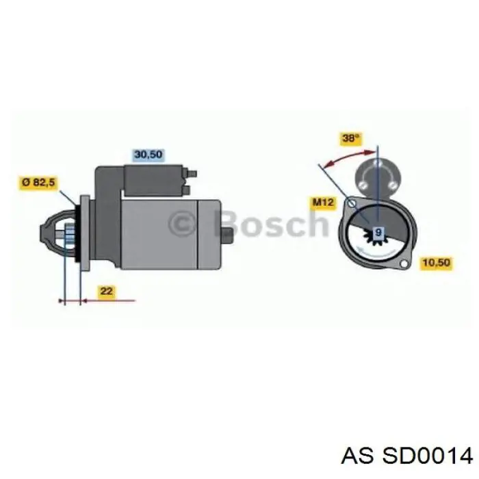 Compre SD0014 AS/Auto Storm Roda-livre do motor de arranco
