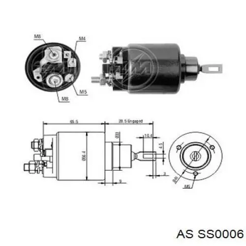 Relê retrator do motor de arranco Cargo F032130476 preço, a partir de 45,36 USD