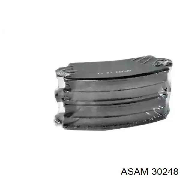 30248 Asam Sapatas do freio dianteiras de disco