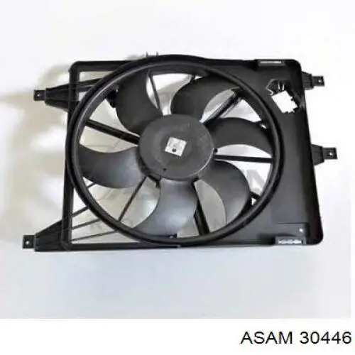 Compre 30446 Asam Ventilador elétrico de esfriamento montado (motor + roda de aletas)