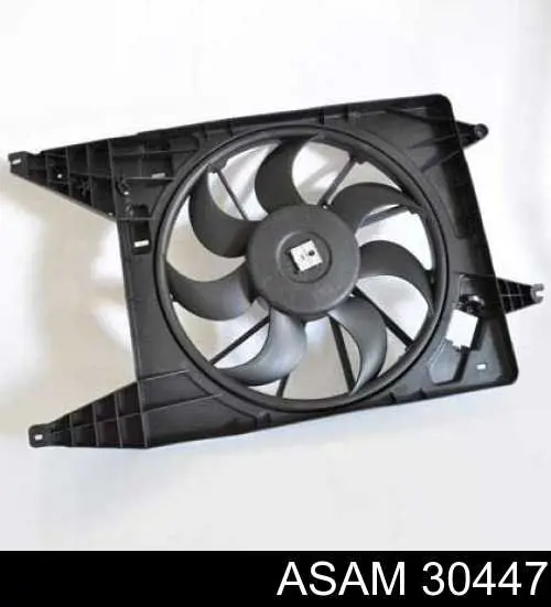 Difusor do radiador de esfriamento, montado com motor e roda de aletas Asam 30447 preço, a partir de 78,45 USD