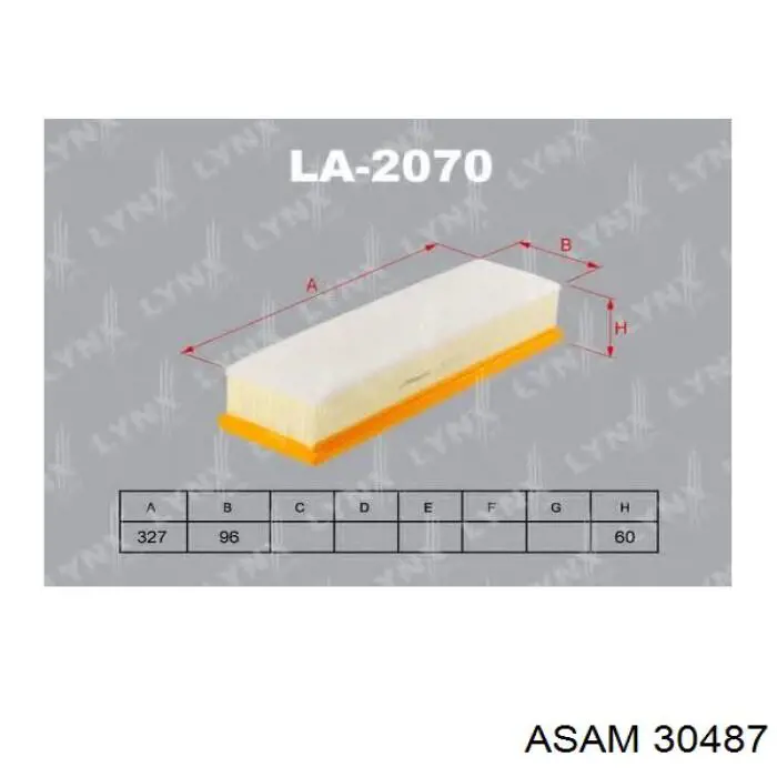 Compre 30487 Asam Filtro de ar