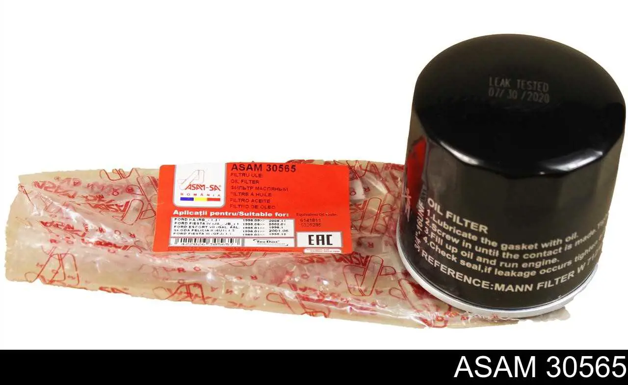 Filtro de óleo Asam 30565 preço, a partir de 4,77 USD