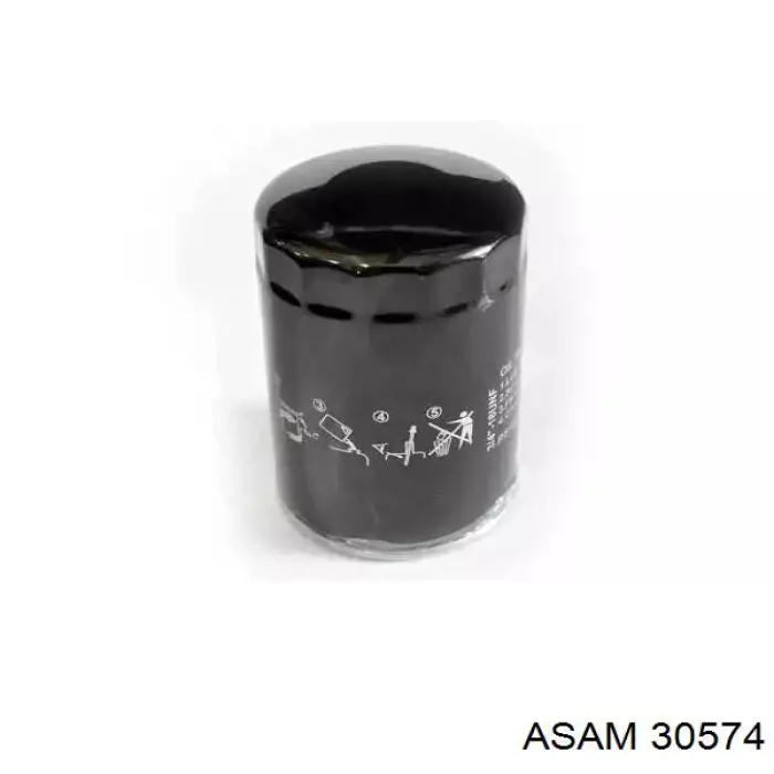 30574 Asam Filtro de óleo
