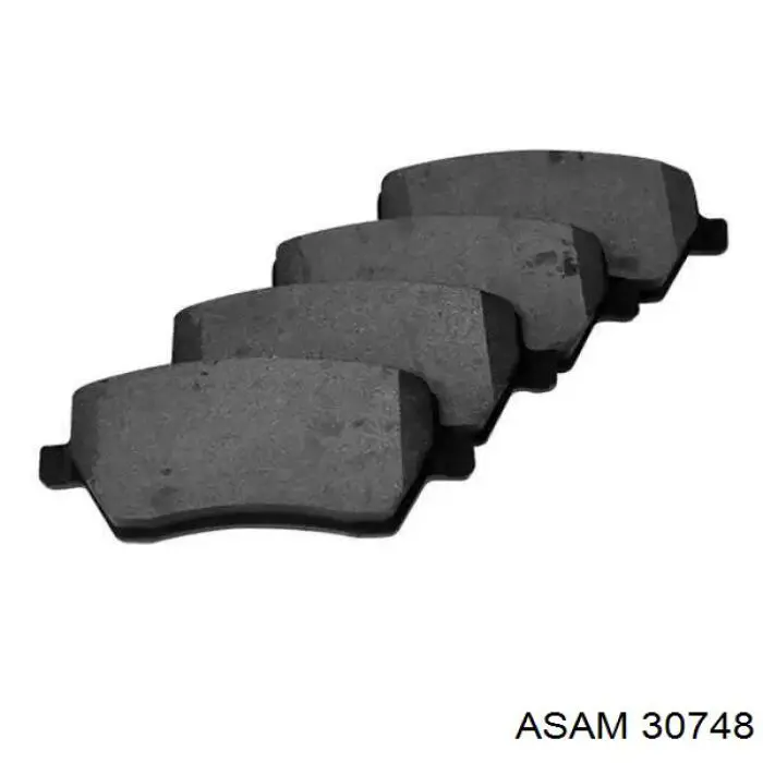 30748 Asam Sapatas do freio dianteiras de disco