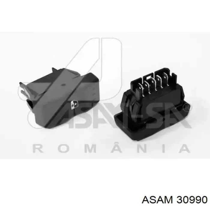 Botão de ativação de motor de acionamento de vidro de consola central Asam 30990 preço, a partir de 5,76 USD