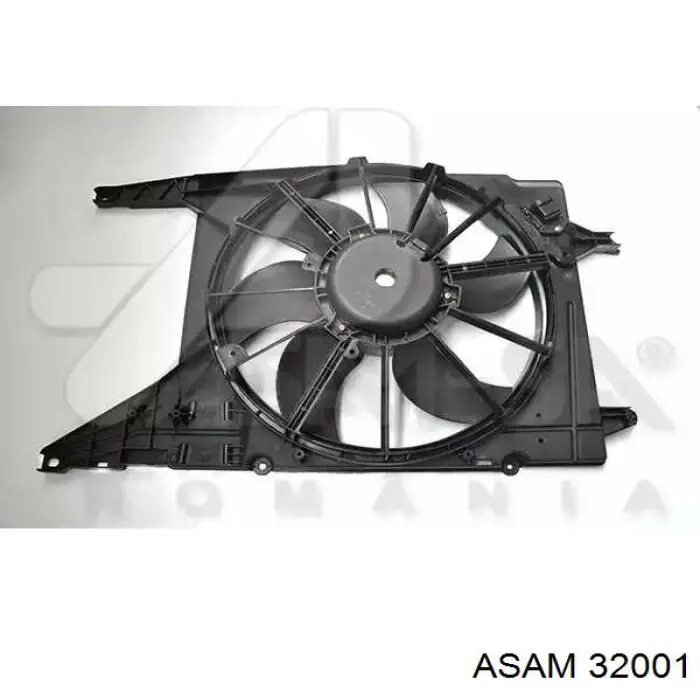 Difusor do radiador de esfriamento, montado com motor e roda de aletas Asam 32001 preço, a partir de 78,45 USD