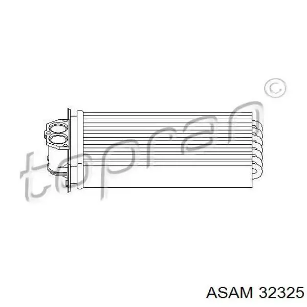 Radiador de forno (de aquecedor) Asam 32325 preço, a partir de 28,33 USD