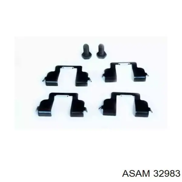 Compre 32983 Asam Kit de molas de fixação de sapatas de disco dianteiras