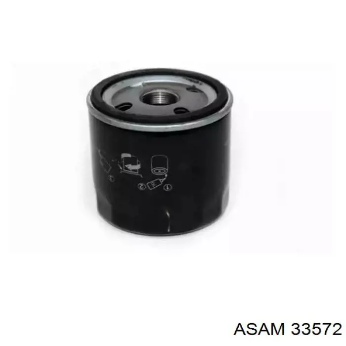 33572 Asam Filtro de óleo