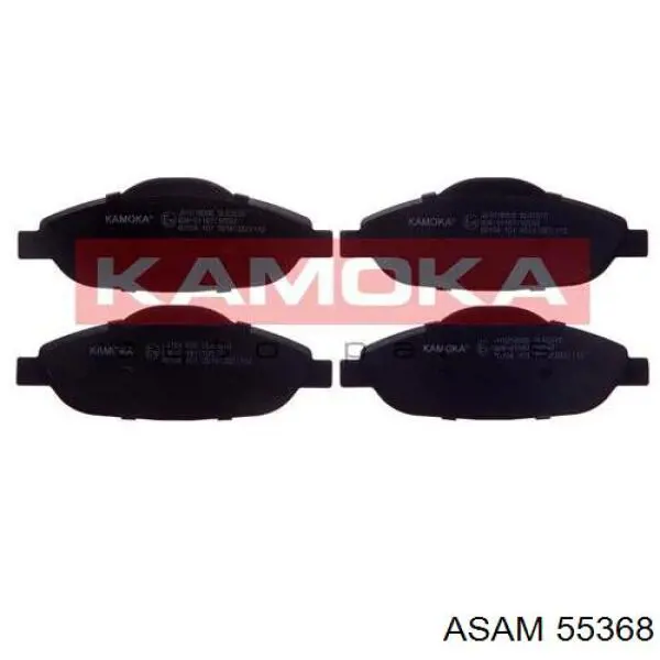 Sapatas do freio dianteiras de disco Asam 55368 preço, a partir de 32,71 USD