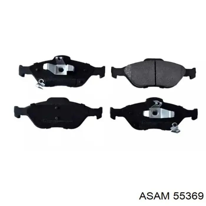 Sapatas do freio dianteiras de disco Asam 55369 preço, a partir de 30,46 USD
