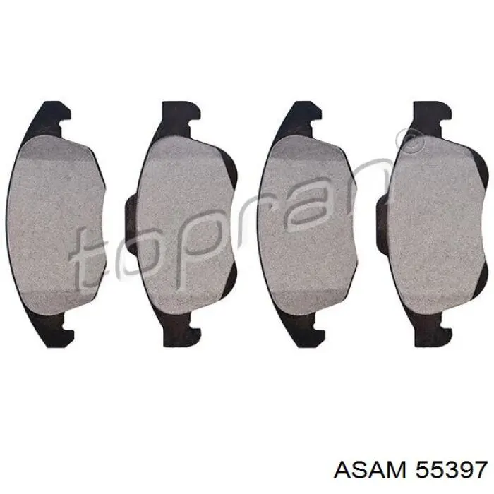 Sapatas do freio dianteiras de disco Asam 55397 preço, a partir de 29,75 USD