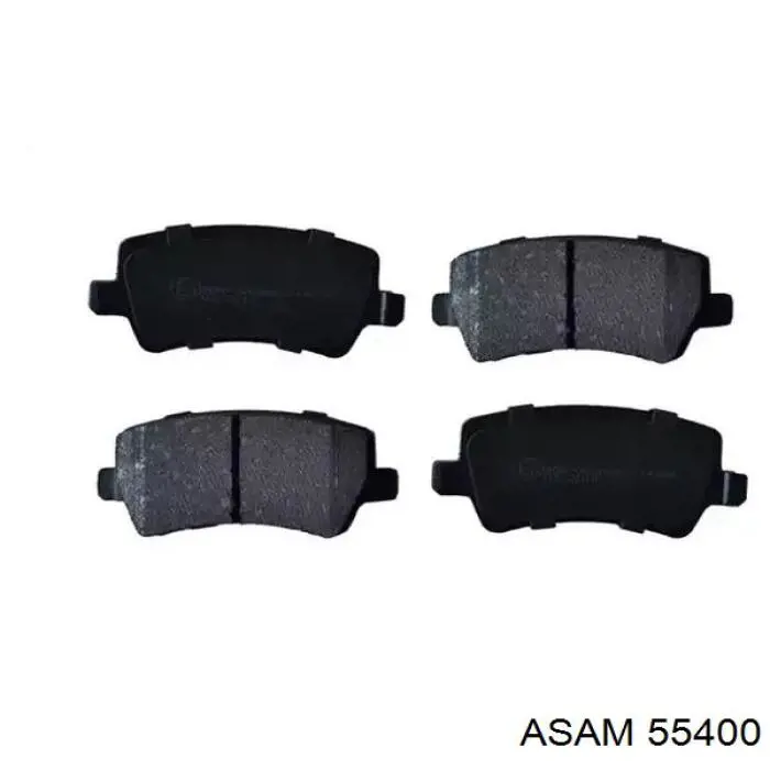 Sapatas do freio traseiras de disco Asam 55400 preço, a partir de 30,11 USD