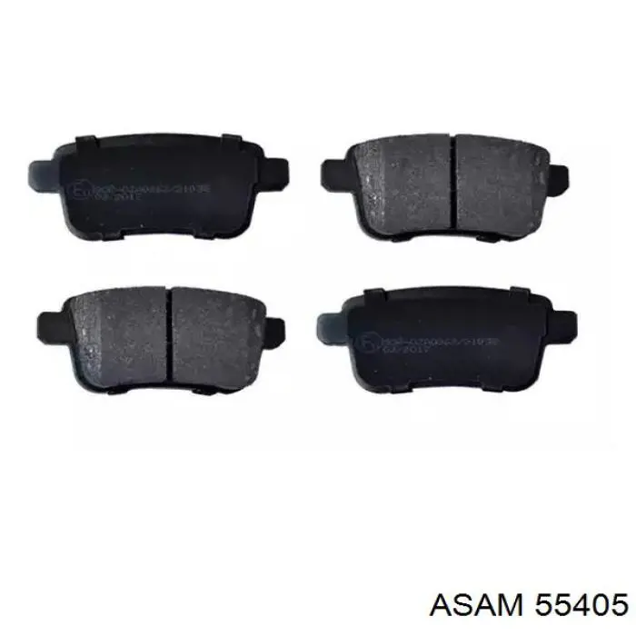 55405 Asam Sapatas do freio traseiras de disco