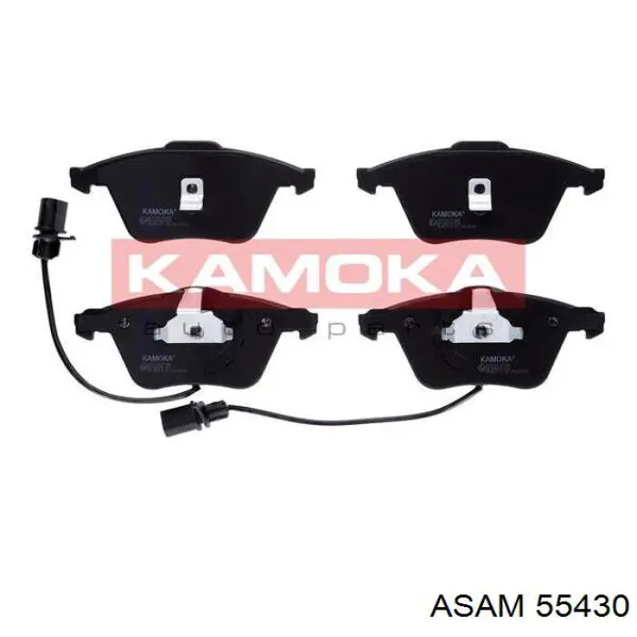 Sapatas do freio dianteiras de disco Asam 55430 preço, a partir de 45,93 USD
