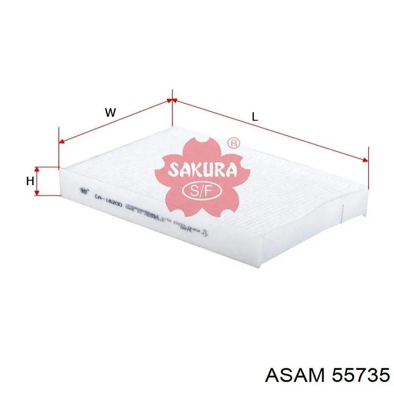 Compre 55735 Asam Filtro de salão