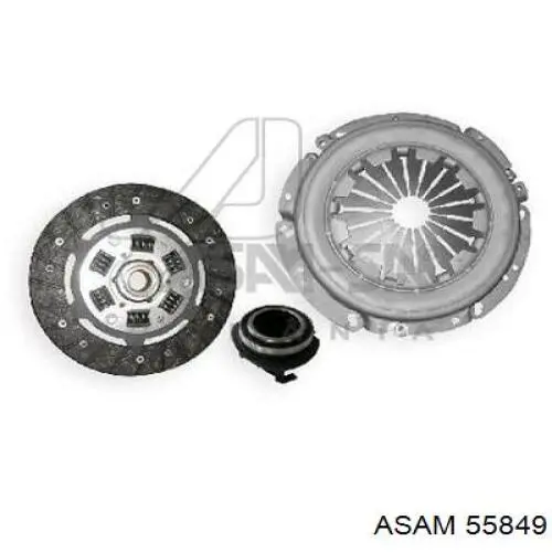 Kit de embraiagem (3 peças) Asam 55849 preço, a partir de 104,89 USD