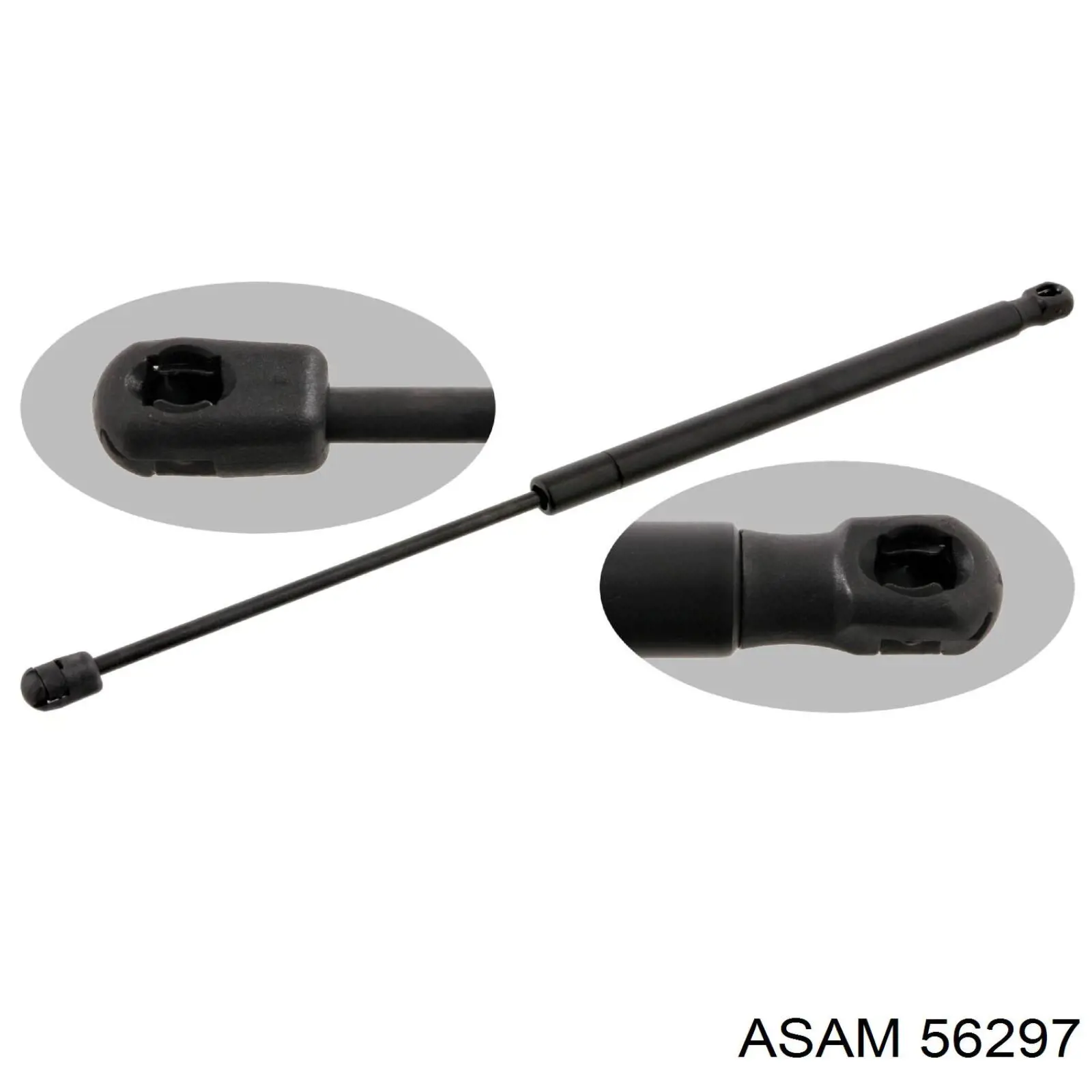 Amortecedor de tampa de porta-malas (de 3ª/5ª porta traseira) Asam 56297 preço, a partir de 14,64 USD