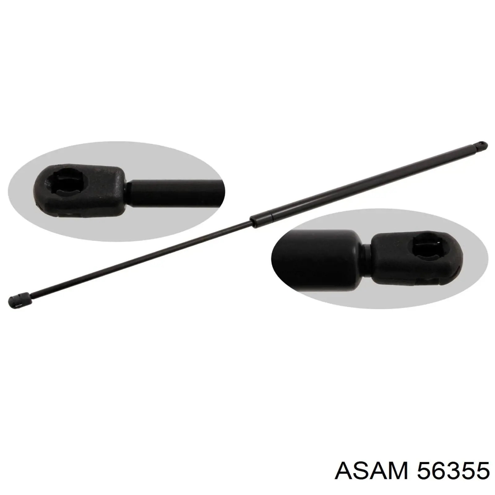 Amortecedor de tampa de porta-malas (de 3ª/5ª porta traseira) Asam 56355 preço, a partir de 21,01 USD