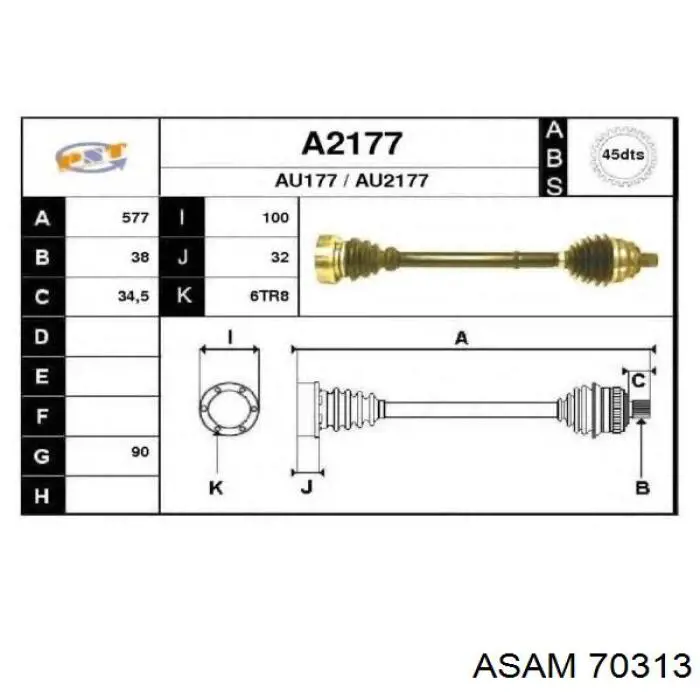 Filtro de ar Asam 70313 preço, a partir de 14,66 USD