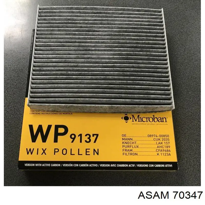 Compre 70347 Asam Filtro de salão