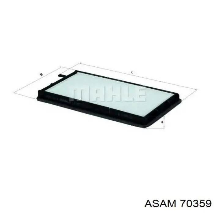 Compre 70359 Asam Filtro de salão