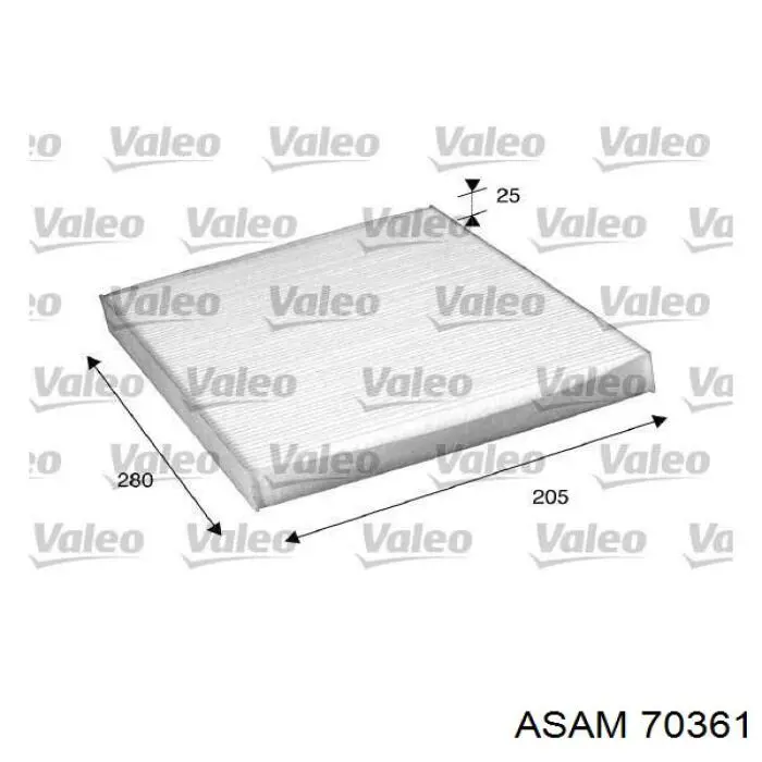 Compre 70361 Asam Filtro de salão