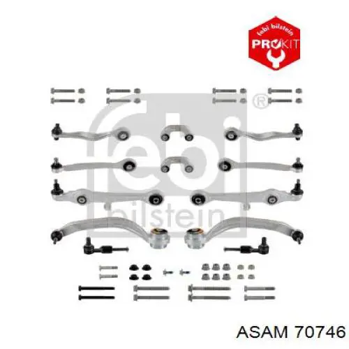 Compre 70746 Asam Kit de braços oscilantes de suspensão dianteira