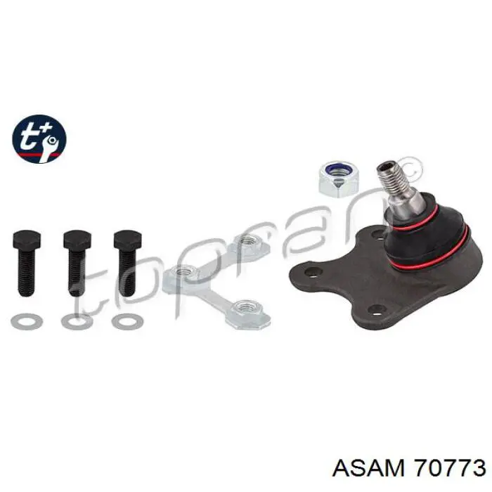Compre 70773 Asam Suporte de esfera inferior direito