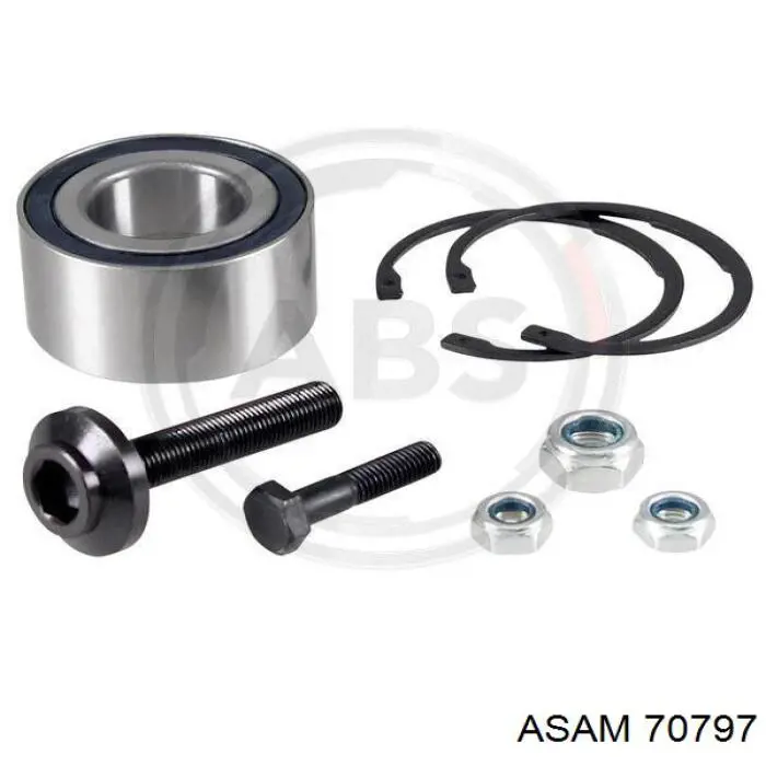 Compre 70797 Asam Rolamento de cubo traseiro