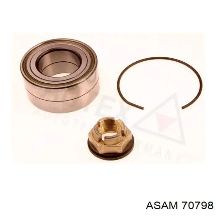 Rolamento de cubo dianteiro Asam 70798 preço, a partir de 26,47 USD