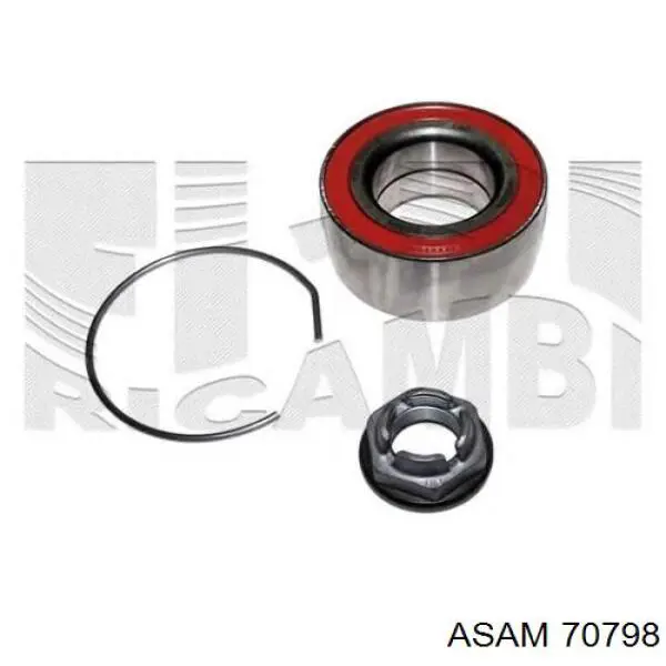 Compre 70798 Asam Rolamento de cubo dianteiro