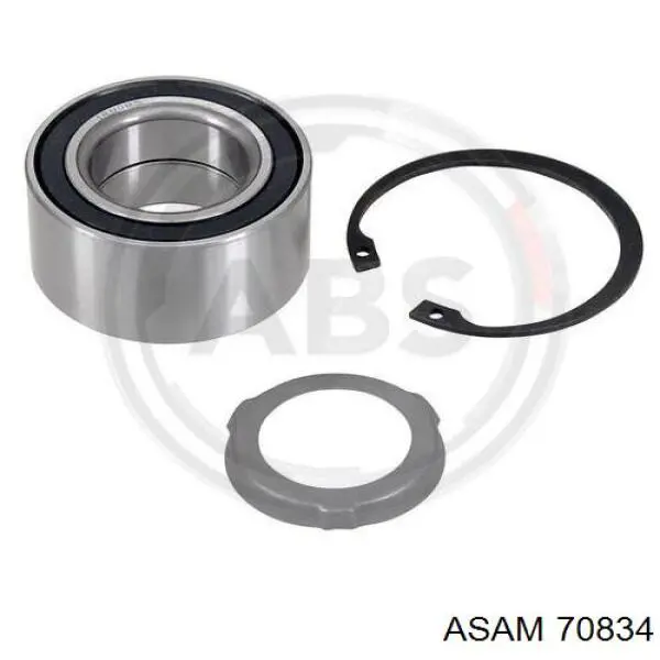Compre 70834 Asam Rolamento de cubo traseiro